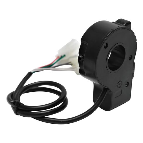 3-in-1 Motorcycle Handlebar Switch – Headlight, Turn Signal & Horn Control, 12V-72V Universal, IP65 Waterproof, 22mm (7/8") Handlebar Mount, 19.3" Wiring – ATV Dirt Bike Scooter Go Kart in Kuwait