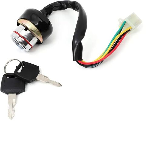 مفتاح إشعال مفتاح RedCap متوافق مع ATV Quad Go Kart 50cc 70cc 90cc 110cc 125cc يناسب Kazuma Meerkat Mini Falcon Falcon Lacoste Dingo SunL ​​TaoTao Coolster Roketa ونماذج 5 أسلاك صينية in Saudi Arabia