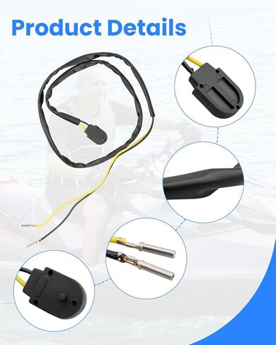 278001733 Start Stop Switch with Harness Fit for Seadoo GTX RXP RXT GTI GTS 2002-2012 in Saudi Arabia