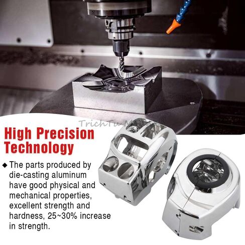 طقم مبيت تبديل المقود مناسب لـ 2014-في وقت لاحق Harley Touring Electra Glide Road Glide Street Glide Road King Tri Glide Freewheeler (كروم) in Kuwait