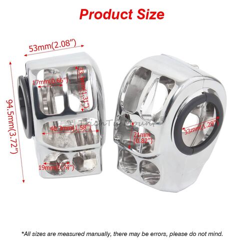 طقم مبيت تبديل المقود مناسب لـ 2014-في وقت لاحق Harley Touring Electra Glide Road Glide Street Glide Road King Tri Glide Freewheeler (كروم) in Kuwait