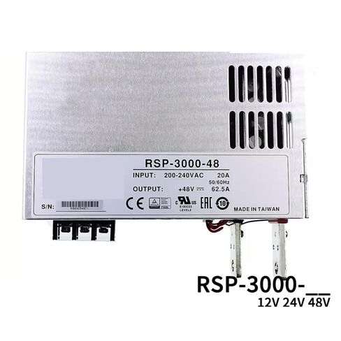1pcs Switching Power RSP-3000 High Power PFC 24V 12V 48V Power Supply with Single Output(RSP-3000-12V) in Saudi Arabia
