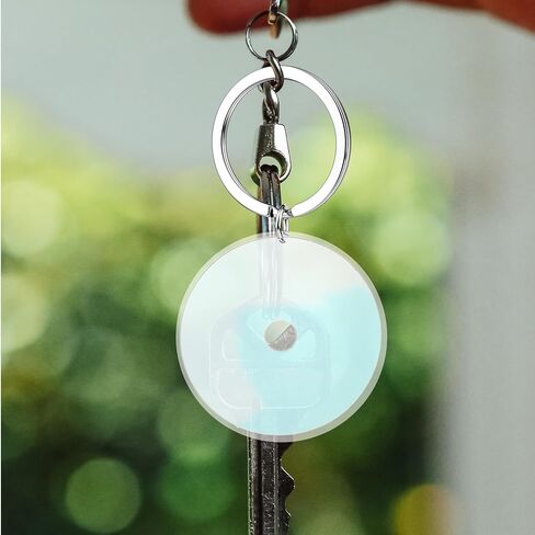 10pcs Mini Album CD Pendant - 1.57'' Laser Music Themed Keyring - Record Disc Keychain Craft Pendant for DIY Bag Purse Charm Party Favor in Kuwait
