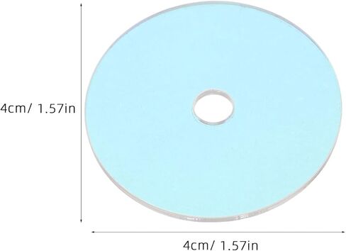 10pcs Mini Album CD Pendant - 1.57'' Laser Music Themed Keyring - Record Disc Keychain Craft Pendant for DIY Bag Purse Charm Party Favor in Kuwait