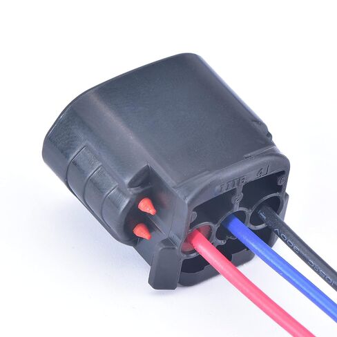 3 Pin Automotive Connectors 090 TS Alternator Lead Repair Regulator Harness Plug 90980-11349 for Infiniti EX35 G35 Nissan 350Z Maxima Rogue, Saab, Suzuki, Audi A8 (Black) in Saudi Arabia