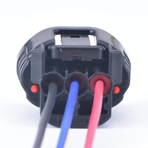 3 Pin Automotive Connectors 090 TS Alternator Lead Repair Regulator Harness Plug 90980-11349 for Infiniti EX35 G35 Nissan 350Z Maxima Rogue, Saab, Suzuki, Audi A8 (Black) in Saudi Arabia