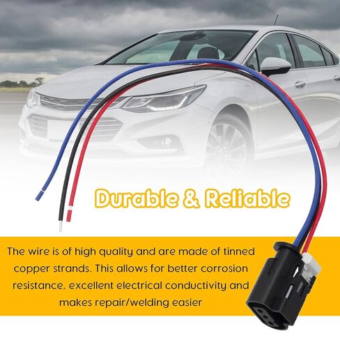 Turbo Boost Air Pressure Sensor Connector Pigtail Plug Harness Compatible with Chevrolet Cruze 1.4L 2016-2019 in Kuwait