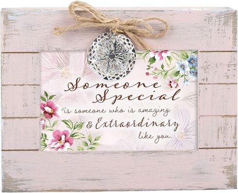 Cottage Garden Someone Special Like You Blush Pink Wood Locket Music Box Plays Wonderful World in Saudi Arabia