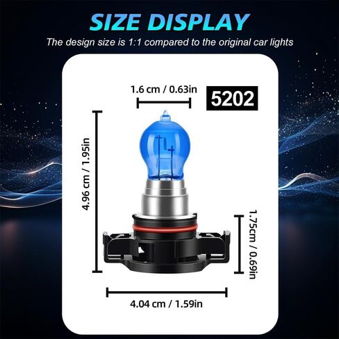 Fit For Jeep Grand Cherokee 2011-2013 Combo 9005 High Beam H11 Low Beam Halogen Headlight + 5202/H16 Fog Light Bulbs Replacement Kit, 100W 6000K 300% Super Brighter in Kuwait