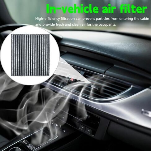 Cabin Air Filter, Automotive Replacement Air Filters with Activated Carbon, for CF10285 in Kuwait