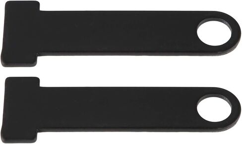 Motorcycle Stainless Steel Helmet Lock- Easy to Install Helmet Strap DRing Lock- Universal Helmet Parts for Riders- Motorcycle Accessories (Black) in Saudi Arabia