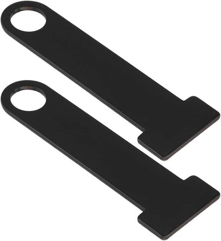 Motorcycle Stainless Steel Helmet Lock- Easy to Install Helmet Strap DRing Lock- Universal Helmet Parts for Riders- Motorcycle Accessories (Black) in Saudi Arabia