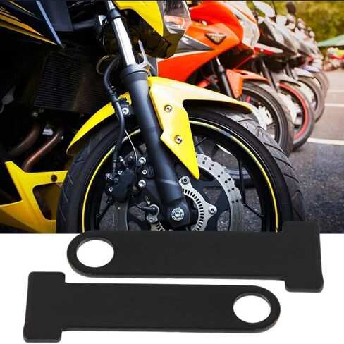 Motorcycle Stainless Steel Helmet Lock- Easy to Install Helmet Strap DRing Lock- Universal Helmet Parts for Riders- Motorcycle Accessories (Black) in Saudi Arabia