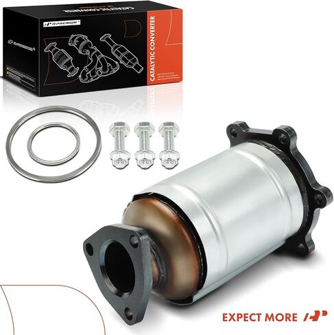A-Premium Front Catalytic Converter Kit Direct-Fit Compatible with Nissan Pathfinder 1996-2004 & Infiniti QX4 1997-2003, 3.3L 3.5L, E.P.A. Compliant in Saudi Arabia