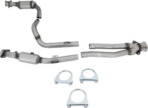 Garage-Pro Front Direct-Fit Catalytic Converter Kit Replacement for Ford Transit-250, 350, 150 2015 2016 2017 2018 2019 3.7L 46-State Legal in Saudi Arabia