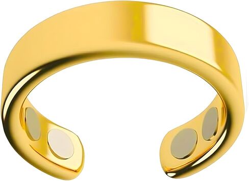 Stress Relief Rings for Women Men Anti Snore Ring Stainless Steel Adjustable Acupressure Auvulis Migraine Ring Migraine Relief Jewelry in Saudi Arabia