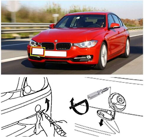 JDM Style Front Bumper Tow Hook License Plate Mounting Bracket Holder Adapter Relocator for 2013-2021 Scion FR-S Subaru BRZ(Black) in Kuwait