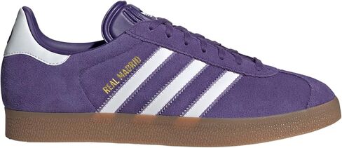 adidas Mens Gazelle Real Madrid Terrace Icons Soccer Cleats - Purple in Saudi Arabia