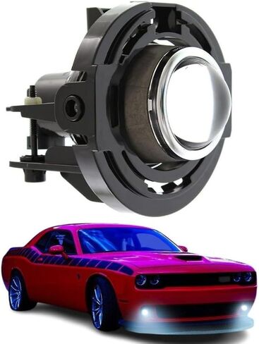 ضوء الضباب متوافق مع 2013-2023 دودج تشالنجر، 2011-2014 كرايسلر 300، 2011-2016 كرايسلر تاون آند كانتري، 2012-2014 دودج تشارجر، 2014-2020 دودج دورانجو in Kuwait