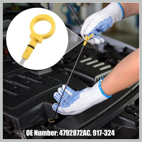 Car Engine Oil Dipstick for Chrysler 300 300C with 5.7L Hemi Rear Wheel Drive Only 2005-2008 Oil Level Dipstick Oil Trans Level Dip BR3Z6750A Replacement Car Parts in Saudi Arabia