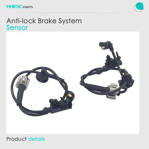 2pcs Front Left and Right ABS Wheel Speed Sensor Compatible with Chevy GMC Avalanche ESV Escalade EXT Sierra Silverado Tahoe Yukon XL 1500 ALS1465 07 08 09 10 11 12 13 14 in Saudi Arabia