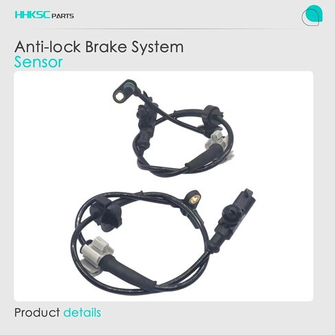 2pcs Front Left and Right ABS Wheel Speed Sensor Compatible with Chevy GMC Avalanche ESV Escalade EXT Sierra Silverado Tahoe Yukon XL 1500 ALS1465 07 08 09 10 11 12 13 14 in Saudi Arabia