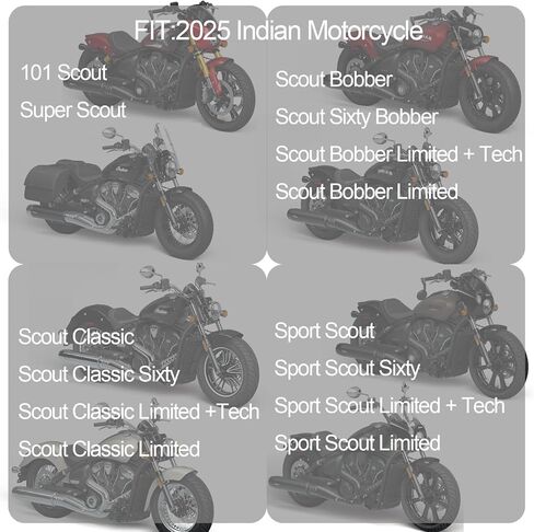 Driver Seat Mount Kit Fit For Indian Super Scout Scout Classic Scout Bobber Accessories Passenger Pillion Front Seat 2025 in Saudi Arabia