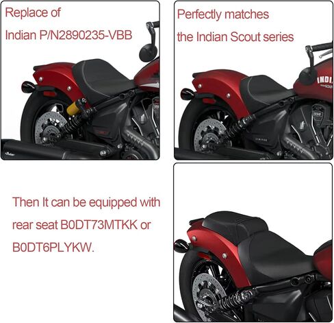 Driver Seat Mount Kit Fit For Indian Super Scout Scout Classic Scout Bobber Accessories Passenger Pillion Front Seat 2025 in Saudi Arabia