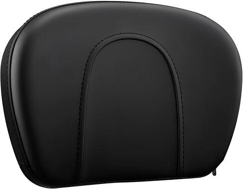 Adjustable Plug-In Driver Rider Backrest Compatible with Harley Touring Electra Glide Road King Street Glide Road Glide 1997-2025 - Quick Detach Back Support Pad with Mounting Hardware Kit (Bla in Saudi Arabia
