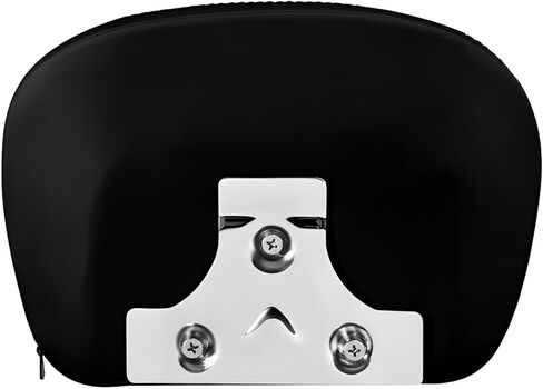 Adjustable Plug-In Driver Rider Backrest Compatible with Harley Touring Electra Glide Road King Street Glide Road Glide 1997-2025 - Quick Detach Back Support Pad with Mounting Hardware Kit (Bla in Saudi Arabia