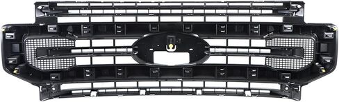 Chrome Plating Type Grille Assembly Compatible with 2020-2022 Ford F-250 F-350 Super Duty Front Bumper Upper Grill (With Lower Trim Panel) Replacement LC3Z8200EA in Saudi Arabia