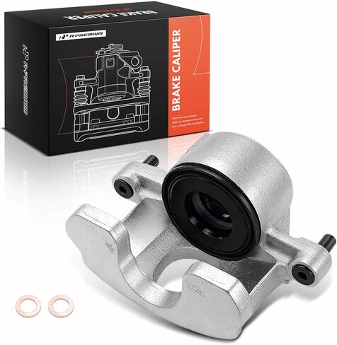 A-Premium Disc Brake Caliper Assembly Without Bracket Compatible with Select Ford, Lincoln and Mercury Models - Crown Victoria, Grand Marquis, Mark VII, Town Car, 1990-1994 - Front Passenger in Saudi Arabia