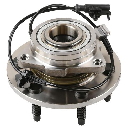 515096 Front Wheel Hub and Bearing Assembly Compatible with Cadillac Escalade ESV EXT, GMC Sierra Yukon XL 1500, Chevy Avalanche Silverado Suburban Tahoe, 6 Lugs W/ABS (1) in Kuwait