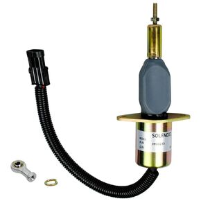 3930233 12VDC Fuel Shut Off Solenoid SA-4335-12 3923680 Compatible with for Cummins Engine 6BT 5.9L & 6CT 8.3L Komatsu PC300-7 Case 8940 Hyundai R300 Stop Solenoid in Kuwait