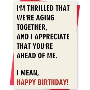 بطاقات عيد ميلاد مضحكة وهدايا للرجال والزوج وصديقه، هدايا للرجال لعيد الميلاد، بطاقة عيد ميلاد سعيد in Kuwait