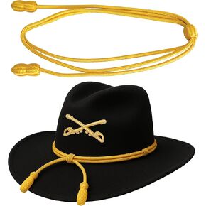 Army Cavalry Adjustable Hat Cord for Campaign Hat (Hat not Included) in Kuwait