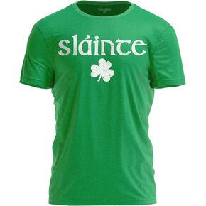 تي شيرت Slainte Irish Cheers تي شيرت برسومات شامروك St Paddy Day فخر أيرلندي in Kuwait