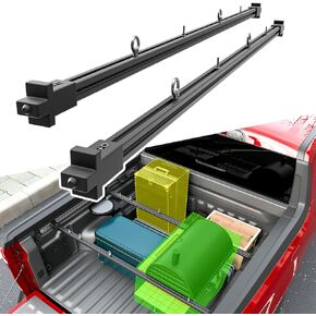 رف سرير الشاحنة متوافق مع 2022-2026 Ford Maverick Cargo Bar Cargo Support 2PCS بديل لملحقات Ford Maverick 2022-2026 in Kuwait