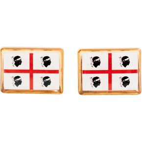 Sardinian Flag Cufflinks, Lapel Pins, Tie Bars, Earrings, Jewelry and Accessories in Kuwait