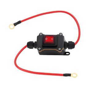 HZEL Car DC 12V Inline Switch, Heavy-Duty Vehicle 25A DPST Two Side On/Off Toggle Switch, Waterproof IP65 Automotive Power Inline Switches, Universal for Motorcycle Sedan RV in Kuwait