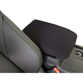 Car Console Covers Plus Made in USA Fleece Center Armrest Console Cover Designed to fit Kia Sorento Models 2015-2016 Black in Saudi Arabia