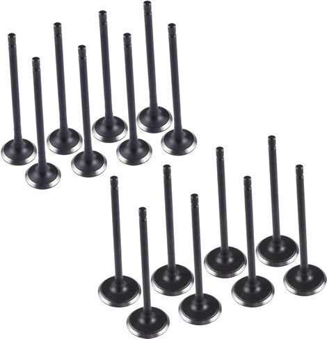 طقم صمامات سحب المحرك والعادم 16 قطعة متوافق مع Hyundai متوافق مع Kia L4 DOHC 16V 2011-2017، يستبدل 22211-2E400 22212-2E000 in Kuwait