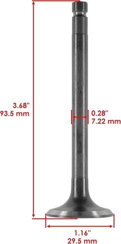 Caltric Intake and Exhaust Valve Kit Compatible with Kohler CH18-62520 CH18-62556 CH18-62565 CH18-62572 CH18-62579 CH18-62590 CH18-62594 in Saudi Arabia