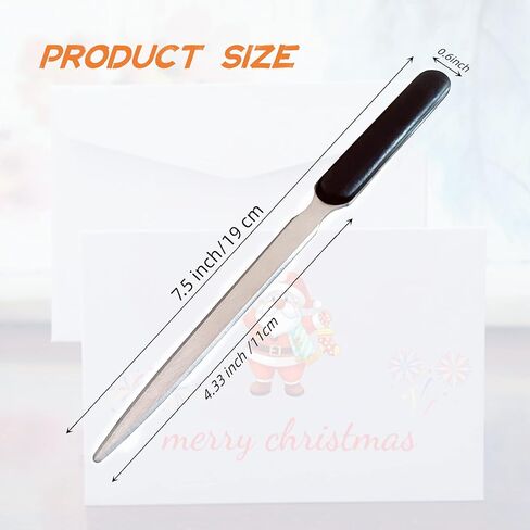 6 Pieces Letter Opener Knife Stainless Steel Lightweight Mail Slitters Letter Knives for School Office Home Mail Supplies in Kuwait