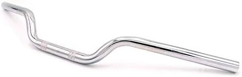 Motorcycle 1" 25mm Drag Tracker Handlebar Handle Bar For Honda GN CB Suzuki Yamaha Kawasaki Suzuki Triumph Cafe Racer (Chrome) in Kuwait