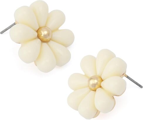 Betsey Johnson Jewelry Women's Spring Chick Daisy Stud Earrings in Saudi Arabia
