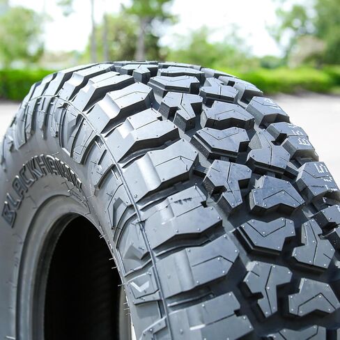 Blackhawk Ridgecrawler R/T Truck/SUV All-Terrain Mud Off-Road Radial Tire-275/55R20 275/55/20 275/55-20 117T نطاق التحميل XL 4-Ply BSW جدار جانبي أسود in Saudi Arabia
