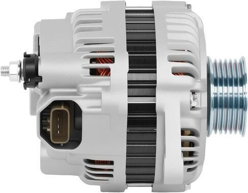 مولد كهربائي 12 فولت 85 أمبير متوافق مع ميتسوبيشي ميراج 2014 2015 1.2 لتر، استبدال 42142، 1800A316، A005TG2691، A005TG2691ZT، بكرة 6 أخدود في اتجاه عقارب الساعة in Kuwait