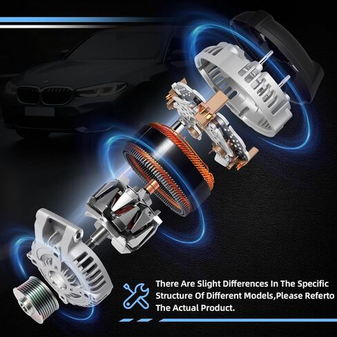 Alternator 12V 150 AMP Replacement for Ford Mustang V6 3.7L 2011 2012 2013 2014 Replaces# 1042102970 104210-2970 in Saudi Arabia