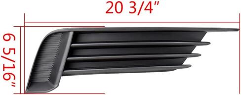 Astra Depot Compatible for 2013-2017 Audi A3 S3 Left Right Black Front Bumper Grille w/o Fog Light Hole AU1038141 AU1039141 in Saudi Arabia